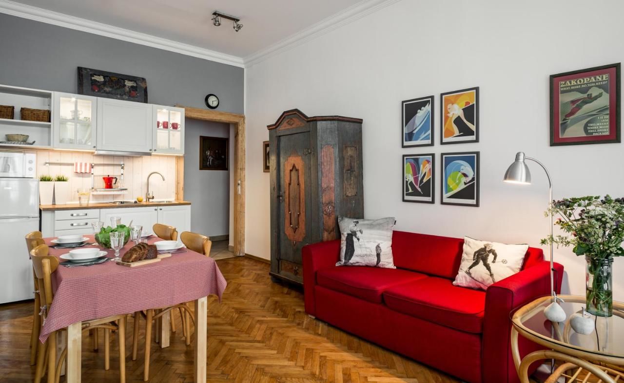 Апартаменты Apartamenty Tatra Club Centrum Закопане-24